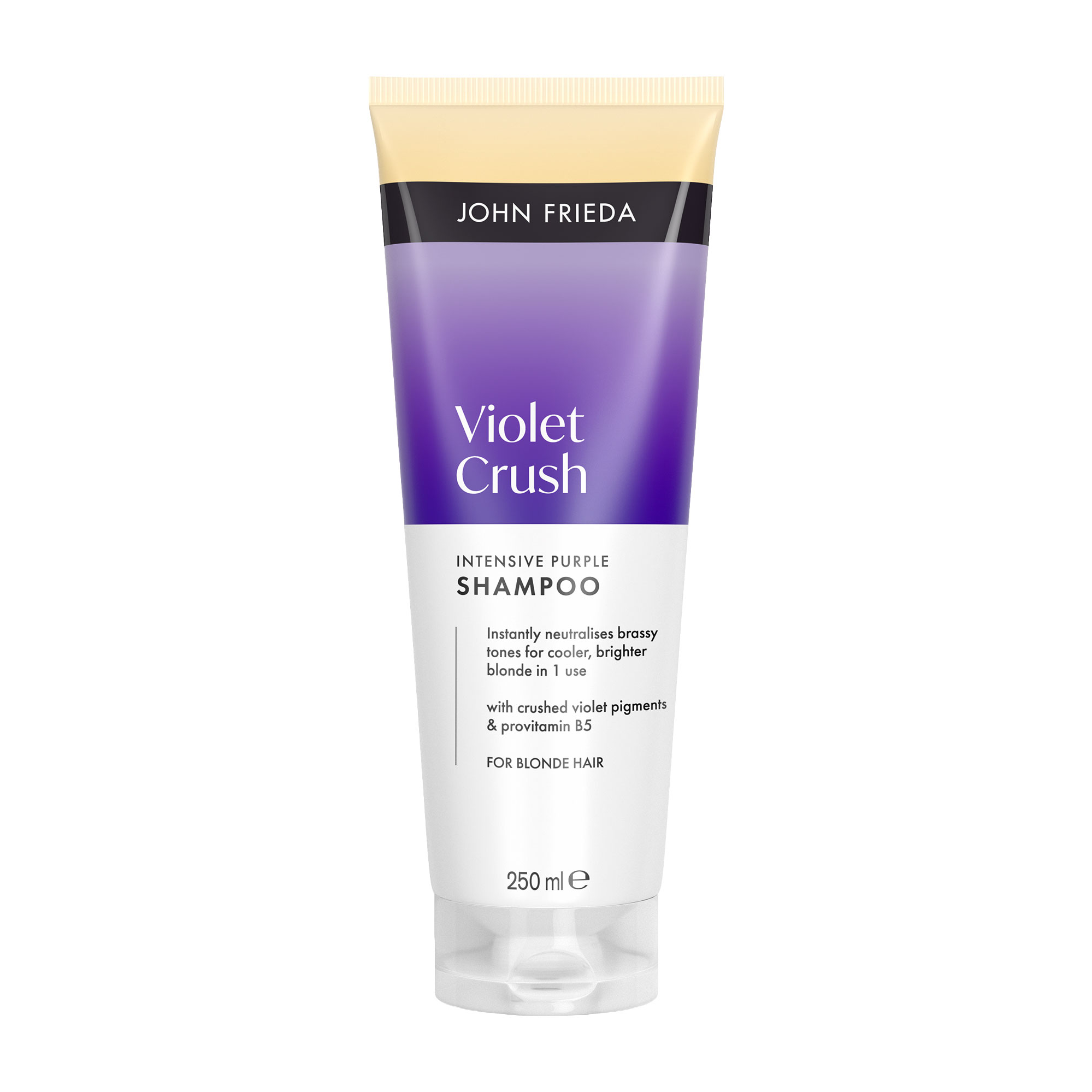 Уцінка! Шампунь John Frieda Violet Crush For Blondes Purple Shampoo для нейтралізації жовтизни волосся, 250 мл